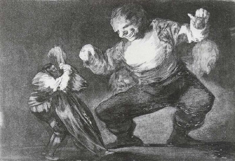 Francisco Goya Bobalicon oil painting image